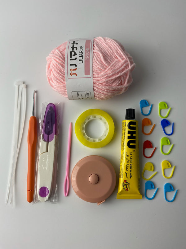 Crochet Flower Starter Accessories Kit
