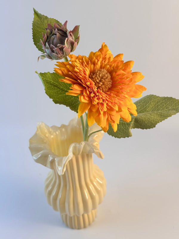 Artificial teddy sunflower