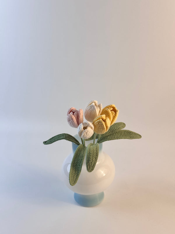 Crochet Flower Kit - Tulip