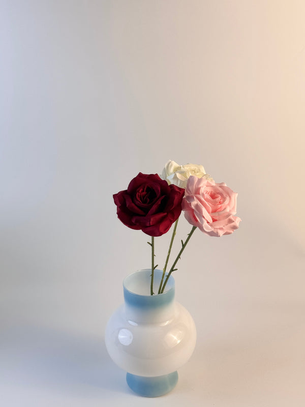 Artificial Diamond Rose Stem